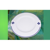 Assiette plate Croix basque B