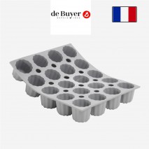 Moule mini cannelés en silicone