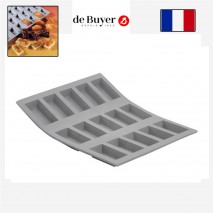 Moule 12 mini financiers en silicone