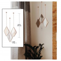 Cadres, set 3 miroirs multipositions -50%