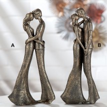 Statuette Couple bronze