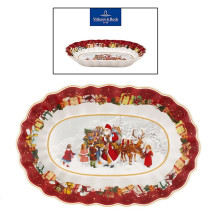 Plat oval creux Noel Villeroy et Boch