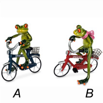 Grenouille à vélo